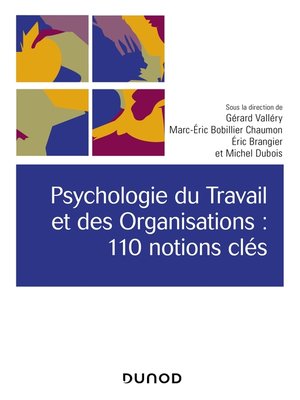 cover image of Psychologie du Travail et des Organisations